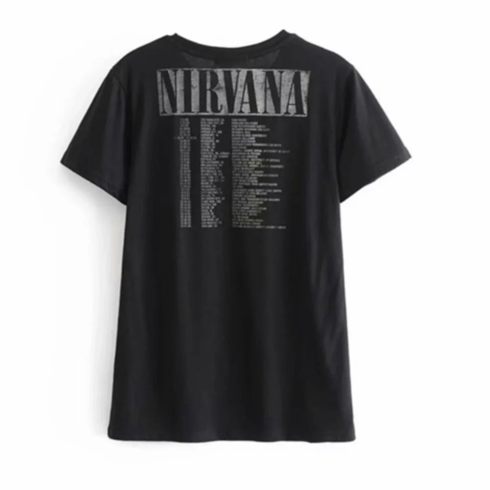SOLD OUT Black Nirvana Angel Tour Concert Vintage Tee - Picture 4 of 5
